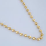 Cadena Militar Lunar 14.75gr / 52.5cm / 4mm Oro Amarillo +4 18K $