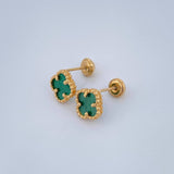 Topos Trebol 2.2gr / Oro Amarillo Nac.Esp. 18K &
