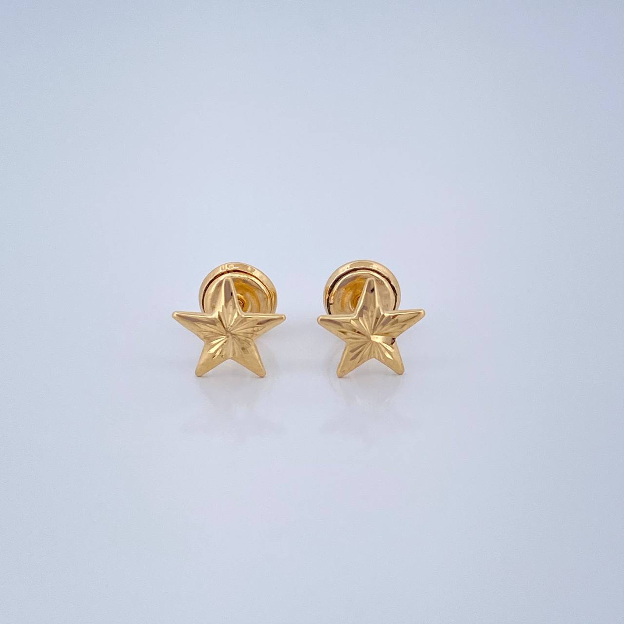 Topos Estrella 0.7gr / Oro Amarillo 18K %