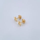 Topos Estrella 0.7gr / Oro Amarillo 18K %