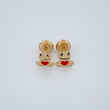 Topos Sapo 0.75gr / Oro Amarillo 18K