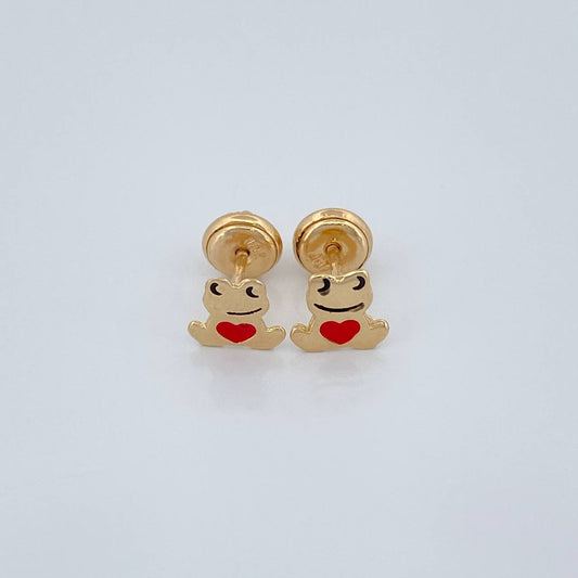 Topos Sapo 0.75gr / Oro Amarillo 18K