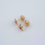 Topos Sapo 0.75gr / Oro Amarillo 18K