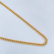 Cadena Cubana 5.6gr / 50.5cm / 2.85mm Oro Amarillo +1 18K $