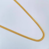 Cadena Sedusa 3.6gr / 49.8cm / 2.77mm Oro Amarillo +3 18K $