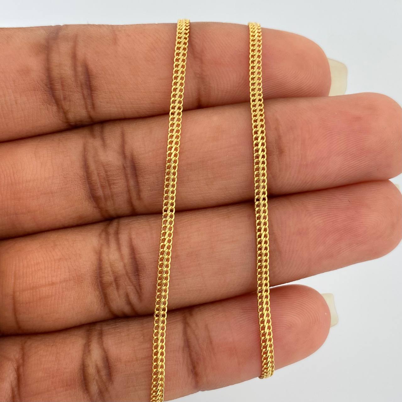 Cadena Sedusa 3.6gr / 49.8cm / 2.77mm Oro Amarillo +3 18K $