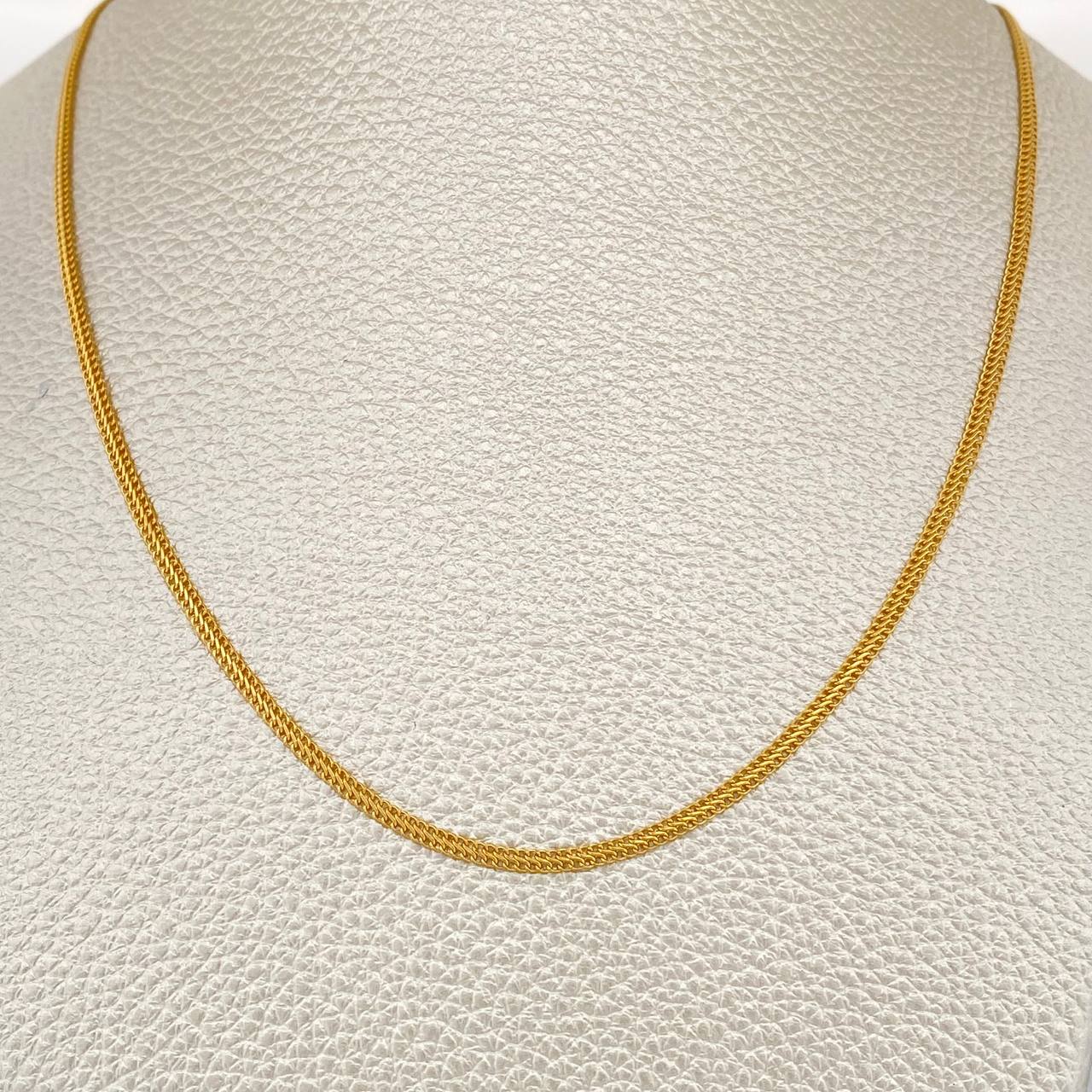 Cadena Sedusa 3.6gr / 49.8cm / 2.77mm Oro Amarillo +3 18K $