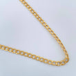 Cadena Cubana Diamantada 5.8gr / 60.5cm / 3.36mm Oro Amarillo +1 18K $