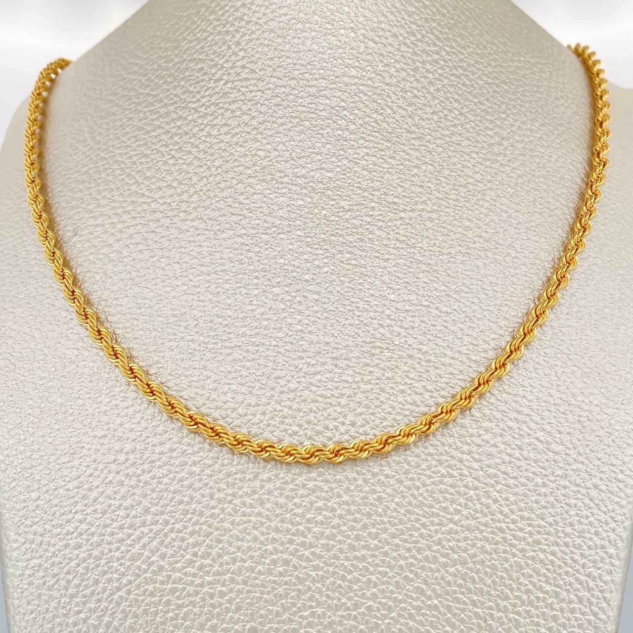 Cadena Lazo 8.55gr / 60.4cm / 3.11mm Oro Amarillo +3 18K $