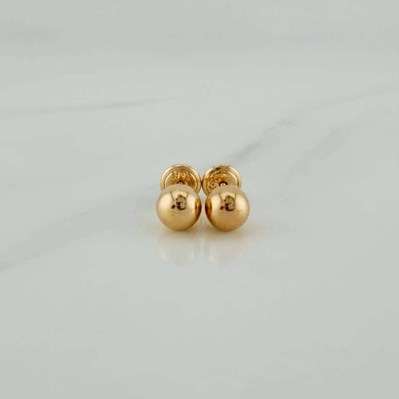 Topos Bola 0.75gr / 6mm Oro Amarillo 18K