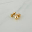 Topos Bola Lisa 0.75 g / 6 mm Oro Amarillo 18K