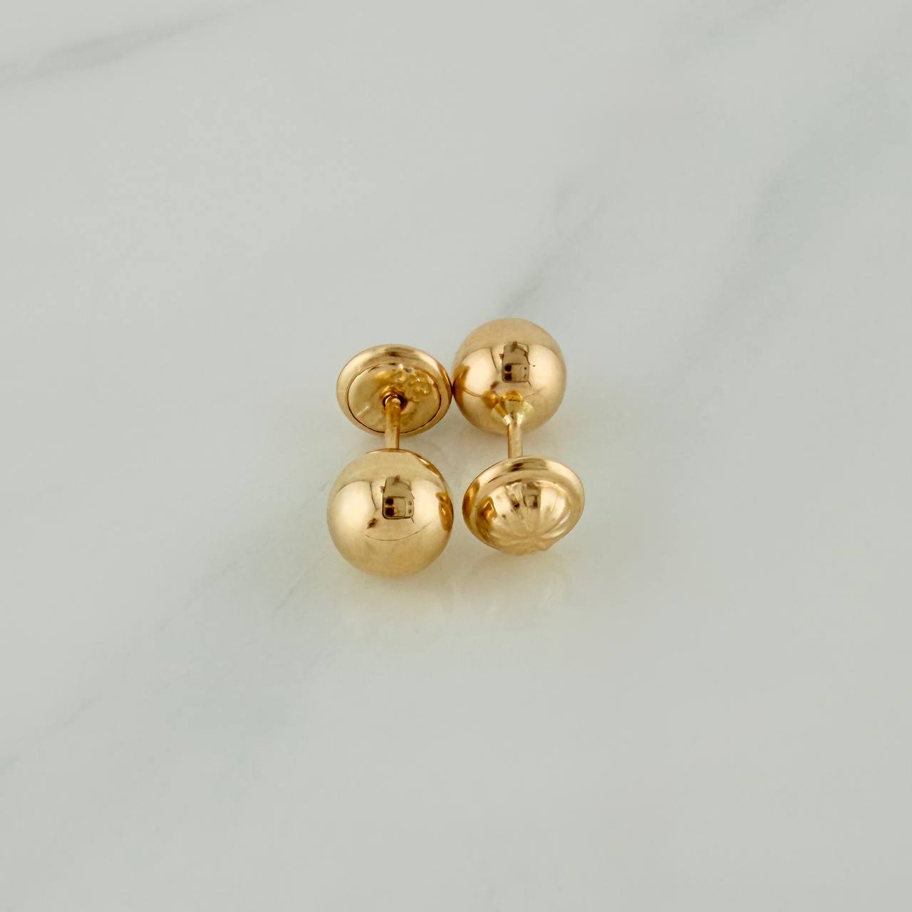 Topos Bola 0.75gr / 6mm Oro Amarillo 18K