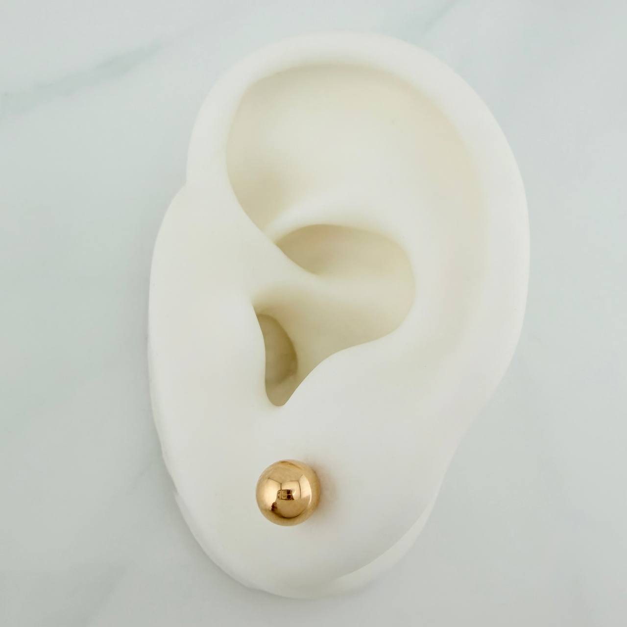 Topos Bola 0.75gr / 6mm Oro Amarillo 18K