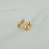 Topos Bola Lisa 0.65 g / 5 mm Oro Amarillo 18K