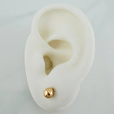 Topos Bola Lisa 0.65 g / 5 mm Oro Amarillo 18K
