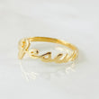 Anillo Jesús 1.35gr / T6 3/4 / Oro Amarillo 18K