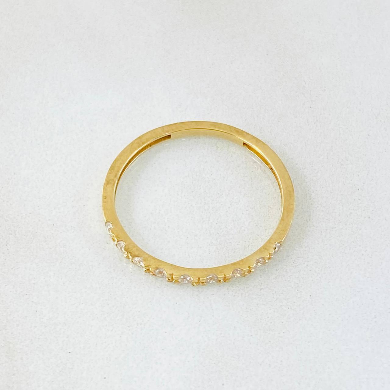 Anillo Churumbela 1.8gr / T7 3/4 / Oro Amarillo 18K ©