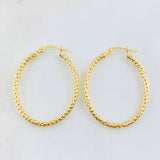 Candongas Yian 2.05gr / 3.5cm / Oro Amarillo 18K *