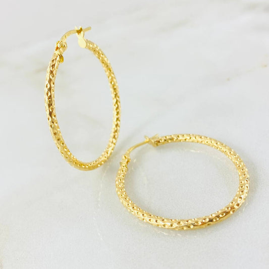 Candongas Yian 2gr / 3.5cm / Oro Amarillo 18K ©