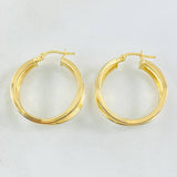 Candongas Juani 2.95gr / 2.5cm / Oro Amarillo 18K