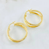 Candongas Juani 2.95gr / 2.5cm / Oro Amarillo 18K