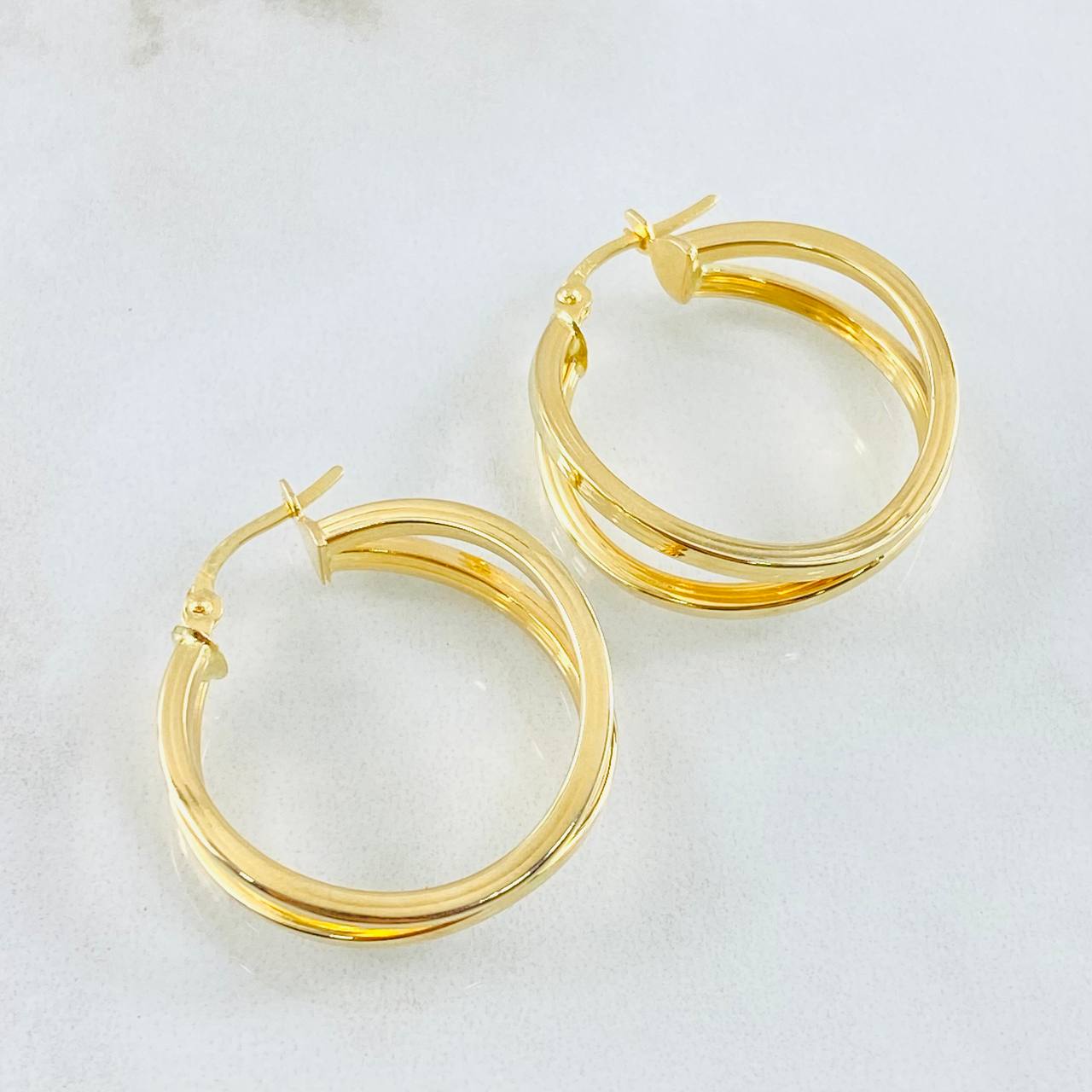 Candongas Juani 3.05gr / 2.5cm / Oro Amarillo 18K *