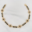 Pulso Tennis Halo Circulo 10.35 g / 19 cm / 7.96 mm Oro Amarillo 18K
