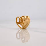 Herraje Corazon 1.1 g / 1 cm Oro Amarillo 18K