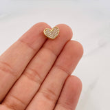 Herraje Corazon 1.1 g / 1 cm Oro Amarillo 18K
