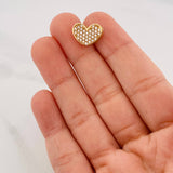 Herraje Corazón 1 g / 1.1 cm Oro Amarillo 18K
