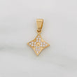 Dije Flor 1.95 g / 2.1 cm Oro Amarillo 18K