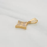 Dije Flor 2 g / 2 cm Oro Amarillo 18K