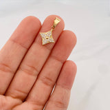 Dije Flor 2 g / 2 cm Oro Amarillo 18K