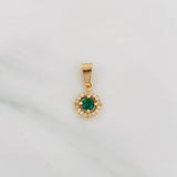 Dije Halo Circulo 1.15 g / 1.05 cm Oro Amarillo 18K