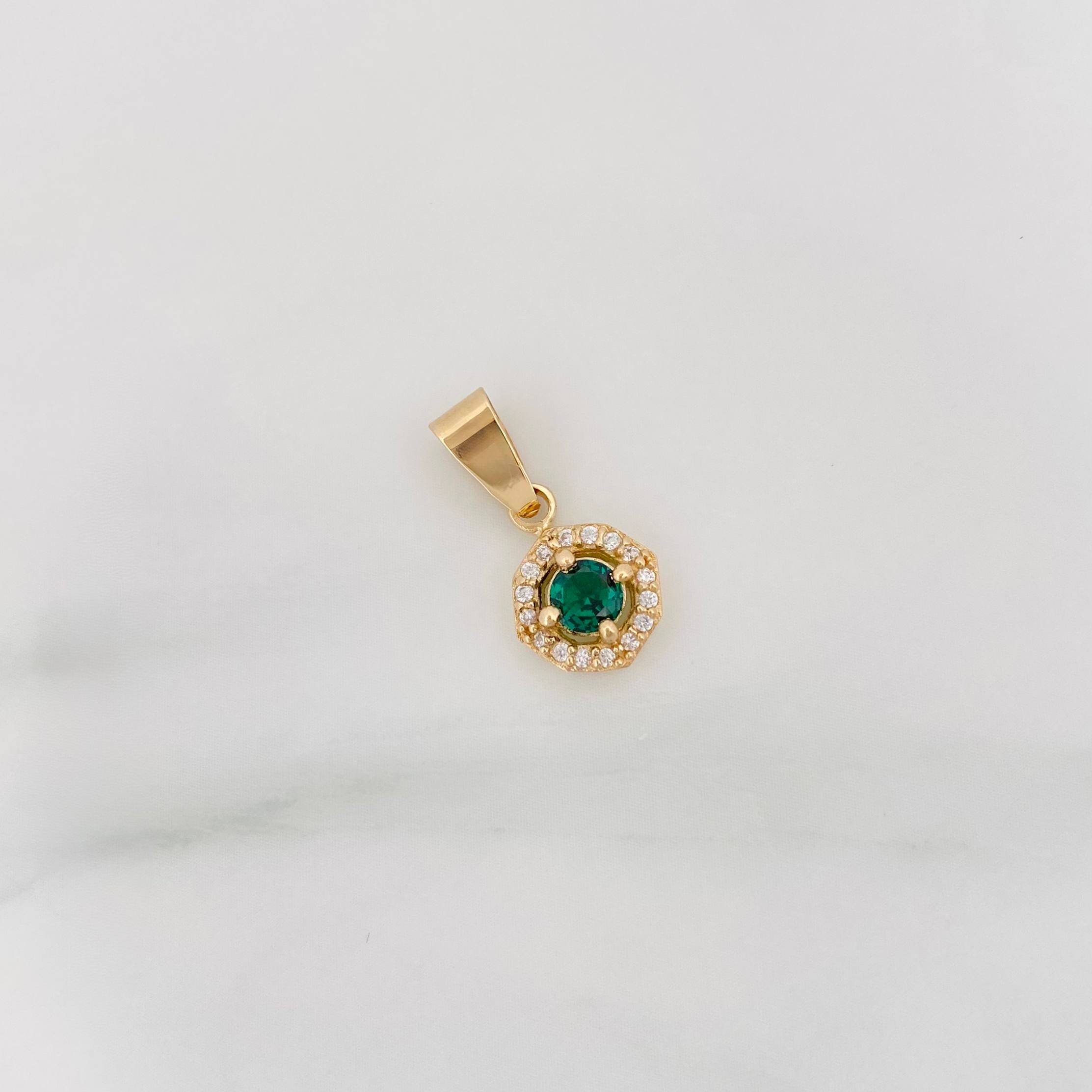 Dije Halo Circulo 1.15 g / 1.05 cm Oro Amarillo 18K