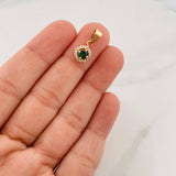 Dije Halo Circulo 1.15 g / 1.05 cm Oro Amarillo 18K