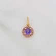 Dije Halo Circulo 1.15 g / 1.6 cm Oro Amarillo 18K