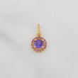 Dije Halo Circulo 1.15 g / 1.05 cm Oro Amarillo 18K