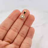 Dije Halo Circulo 1.15 g / 1.7 cm Oro Amarillo 18K