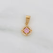 Dije Halo Circulo 1.15 g / 1.7 cm Oro Amarillo 18K