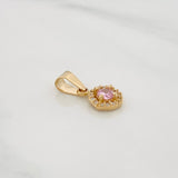 Dije Halo Circulo 1.15 g / 1.05 cm Oro Amarillo 18K
