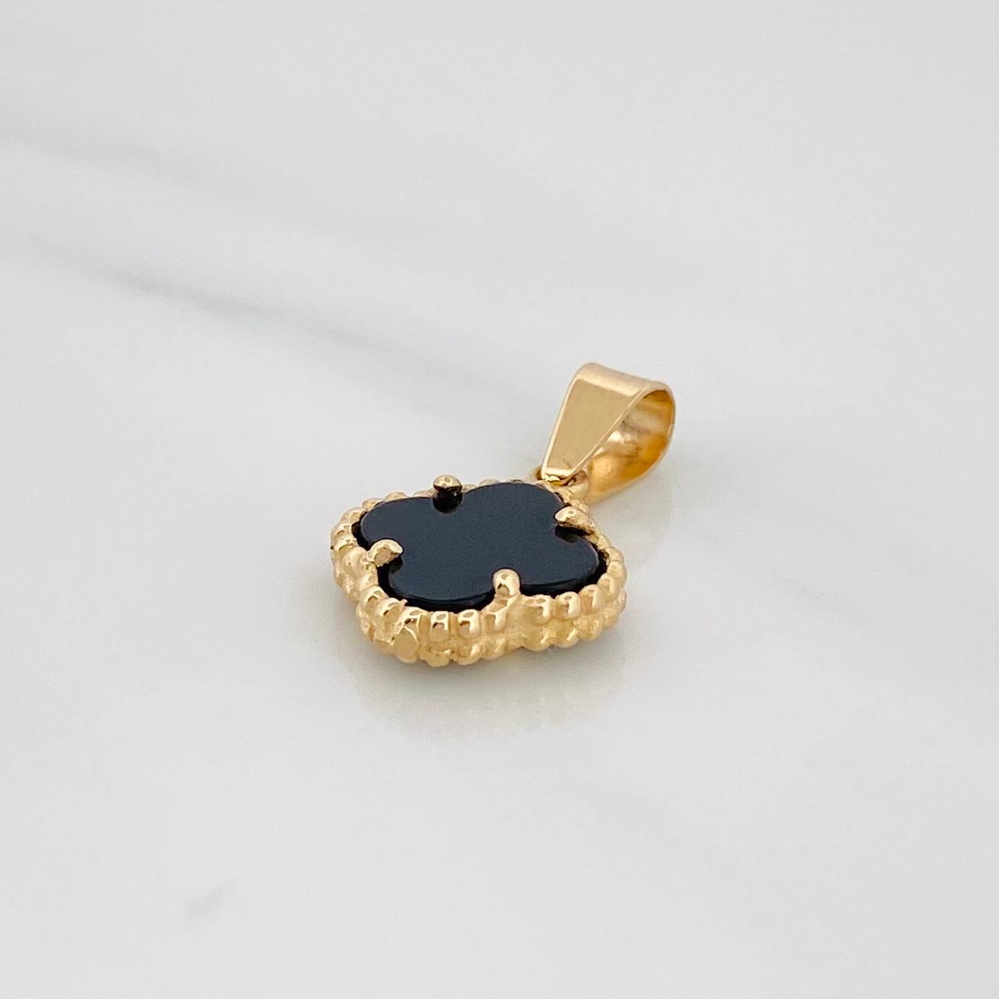 Dije Trébol 1.55 g / 2.1 cm Oro Amarillo 18K