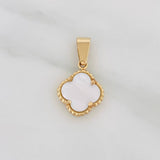 Dije Trebol 1.7 g / 2.1 cm Oro Amarillo 18K