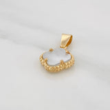 Dije Trebol 1.7 g / 2.1 cm Oro Amarillo 18K