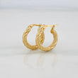 Candongas Mati 1.85 g / 1.7 cm Oro Amarillo 18K