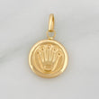 Dije Corona 0.9 g / 2.1 cm Oro Amarillo 18K