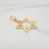 Dije Estrella De David 2 g / 3.3 cm Oro Amarillo 18K