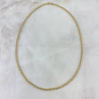 Cadena Cubana 3.9gr / 45cm / 3.2mm Oro Amarillo +1Ⴃ