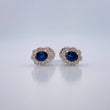 Topos Halo Zafiro 2gr / Oro Blanco 18K &