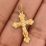 Dije Cruz Cristo 1.65gr / 2.7cm / Oro Amarillo 18K &